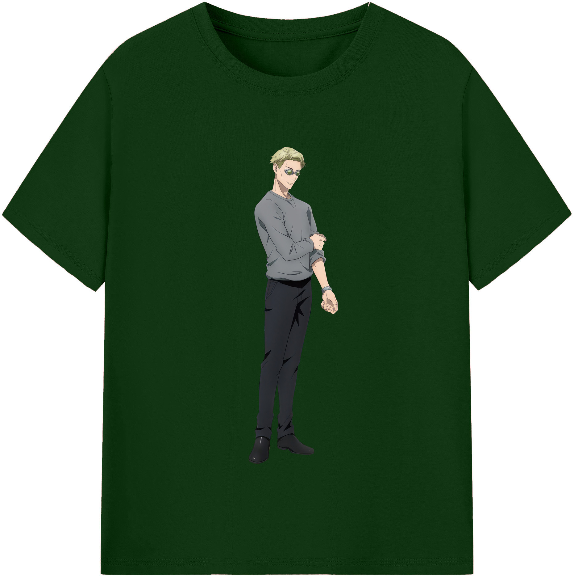 （画像用） 呪術廻戦 Jujutsu Kaisen 綿100％半袖Tシャツ（フロントプリント）